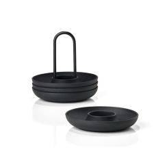 Zone Denmark Singles üveg 11.2x11.2x9.2 cm fekete 332021