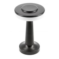 GTV asztali lámpa 1x3 W fekete LB-MON3W-10-DEC