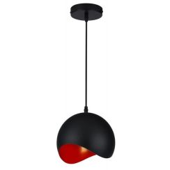 GTV Mavia függőlámpa 1x40 W fekete OS-MAV-12-DEC