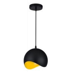 GTV Mavia függőlámpa 1x40 W fekete OS-MAV-13-DEC