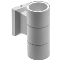 GTV Baleo Mini kültéri fali lámpa 2x10 W szürke LD-BA2GU10-0M