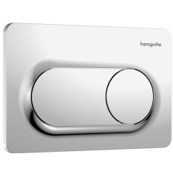 Hansgrohe iFrame Original S öblítő gomb WC-hez fényezett króm 66002000