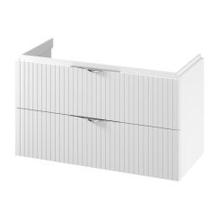Cersanit Tirso szekrény 99.4x44.6x57.2 cm mosdókagyló alá akasztható fehér S1015-014