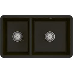 Villeroy & Boch Subway kerámia mosogató 75x44 cm fekete 338801R7