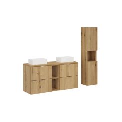Készlet szekrény Comad Nova Oak NOVA OAK A 82-50-2S, szekrény Comad Nova Oak NOVA OAK A 80-03-2D(W80-01A), NOVA OAK 81-20-39, UN-GAJA35-SW 78570A(35), NOVA OAK A 89-120