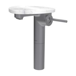 Laufen Ada mosdócsaptelep álló fehér-acél HF506714505060