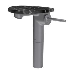 Laufen Ada mosdócsaptelep álló fekete-acél HF506714506060