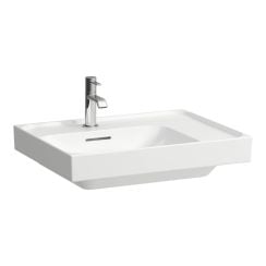 Laufen Meda mosdótál 60x46 cm négyszögletes beépíthető fehér fényes H8181110001091