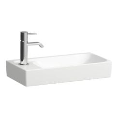 Laufen Meda mosdótál 46x23.5 cm négyszögletes beépíthető fehér fényes H8151140001131