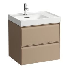 Laufen Meda szekrény 45x58.5x51.5 cm mosdókagyló alá akasztható cappucino H4217320114651