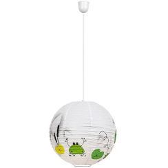 Rabalux Froggo függőlámpa 1x40 W fehér-sokszínű 72070