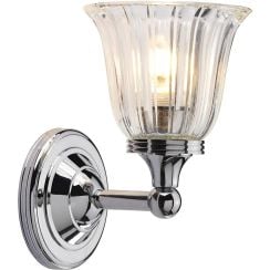 Elstead Lighting Austen oldalfali lámpa 1x3 W króm BATH-AUSTEN1-PC