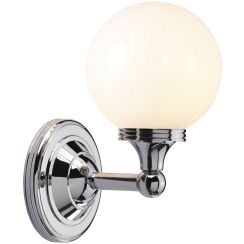 Elstead Lighting Austen oldalfali lámpa 1x3 W króm BATH-AUSTEN4-PC