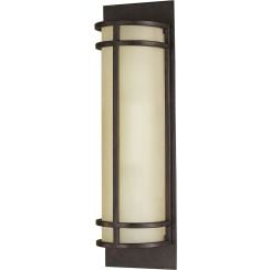 Elstead Lighting Fusion oldalfali lámpa 2x60 W barna FE-FUSION2