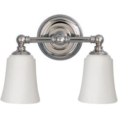 Elstead Lighting Huguenot Lake oldalfali lámpa 2x3 W króm FE-HUGOLAKE2BATH