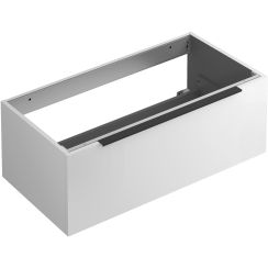 Kludi Icos szekrény 100x50x35 cm mosdókagyló alá akasztható fehér 50S10053