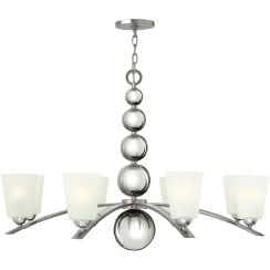 Elstead Lighting Zelda függőlámpa x60 W nikkel HK-ZELDA8-PN