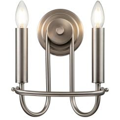 Elstead Lighting Capitol Hill oldalfali lámpa 2x40 W nikkel KL-CAPITOL-HILL2-BN