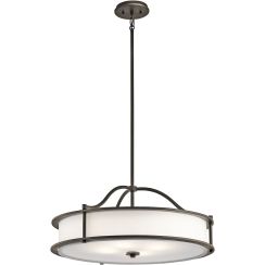 Elstead Lighting Emory függőlámpa 4x60 W barna KL-EMORY-P-M-OZ