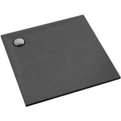 Schedline Libra Anthracite Stone négyzet alakú zuhanytálca 80x80 cm antracit 3SP.L1K-8080/A/ST