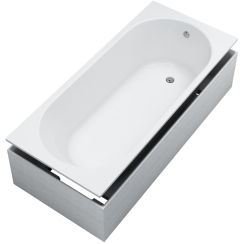 Schedline Solia kád fedőburkolatokkal 160x70 cm fehér 3WST.SS1P-16070