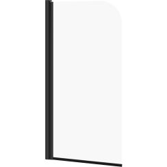 Cersanit Easy zuhanyparaván 70 cm egyrészes fekete matt/átlátszó üveg S1037-001