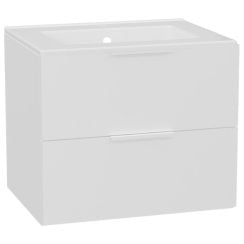 Készlet szekrénytest Excellent Tuto 2.0 MLEX.2172.600.WHBL, mosdótál Excellent As CEEX.3617.600.WH, MLEX.2151.600.02.WH