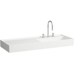 Laufen Kartell mosdótál 120x46 cm beépíthető fehér H8133334001111