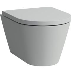 Laufen Kartell wc csésze függesztett perem nélkül szürke matt H8203337590001