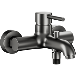 KFA Armatura Moza Gun Metal Grey kád és zuhany csaptelep fali grafit 5034-010-61