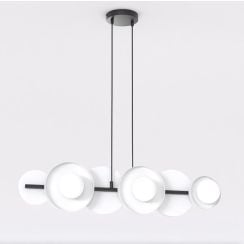 Emibig Model 6 BL White függőlámpa 6x8 W fehér 1487/6