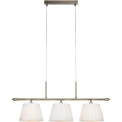 Markslöjd Oxford függőlámpa 3x40 W fehér-sárgaréz 108975