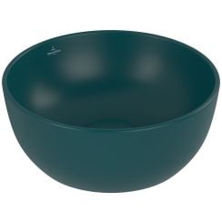 Villeroy & Boch Artis mosdótál 32.5x32.5 cm kerek mosdótálak zöld 438932TE