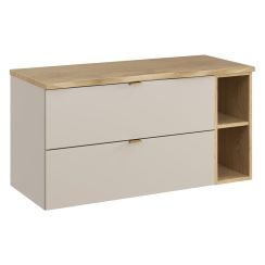 Készlet szekrény Comad Dalia Cashmere DALIA CASHMERE 82-80-46-2S, szekrény feletti pult Comad Nature Cremona NATURE CREMONA 89-100-46 M, CREMONA UN 81-20-44