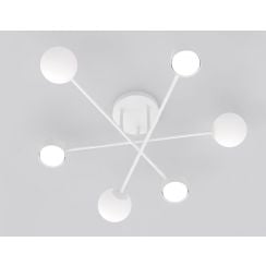 Emibig Halon mennyezeti lámpa 6x8 W fehér 1559/6