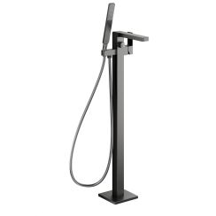 KFA Armatura Logon Gun Metal Grey kád és zuhany csaptelep térben álló grafit 5135-510-61