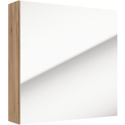 Defra Salsa szekrény 60x15x60 cm tükörrel tölgy 242-E-06009