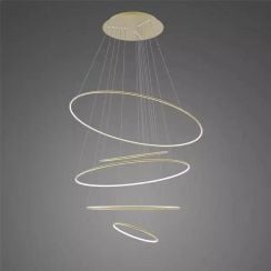 Altavola Design Ledowe Okręgi függőlámpa 5x W arany LA085/P_120_in_4k_gold