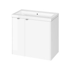 Cersanit Ovida mosdó szekrénnyel 80 cm fehér S4047-003