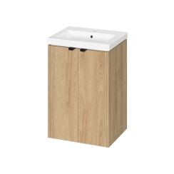 Cersanit Ovida mosdó szekrénnyel 50 cm tölgy S4047-004