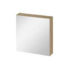 Cersanit Ovida szekrény 59.4x14.1x59.2 cm tükörrel tölgy S1058-015