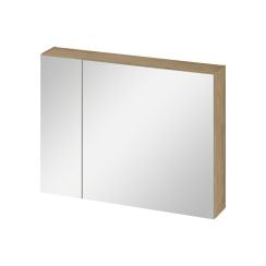 Cersanit Ovida szekrény 79.4x14.1x59.2 cm tükörrel tölgy S1058-016