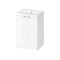 Cersanit Ovida mosdó szekrénnyel 50 cm fehér S4047-001