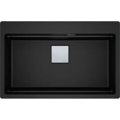 Franke Kanon gránit mosogató 79x51 cm fekete 114.0749.641