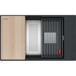 Franke Kanon gránit mosogató 76x46 cm szürke/grafit/onix 125.0749.670