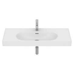 Roca Meridian mosdótál 100x46 cm négyszögletes klasszikus-beépíthető fehér A327746620