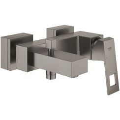 Grohe Eurocube kád és zuhany csaptelep fali Brushed Hard Graphite 23140AL0