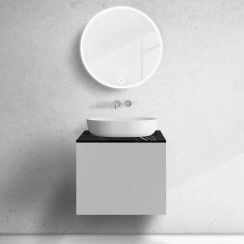 Készlet szekrény Oltens Lun 60032900, szekrény feletti pult Oltens Tera 63028990