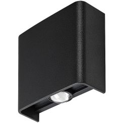 Rabalux Portel kültéri fali lámpa 1x3 W fekete 77191