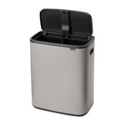 Brabantia Bo Touch Bin hulladéktartály 60 l szürke 255045